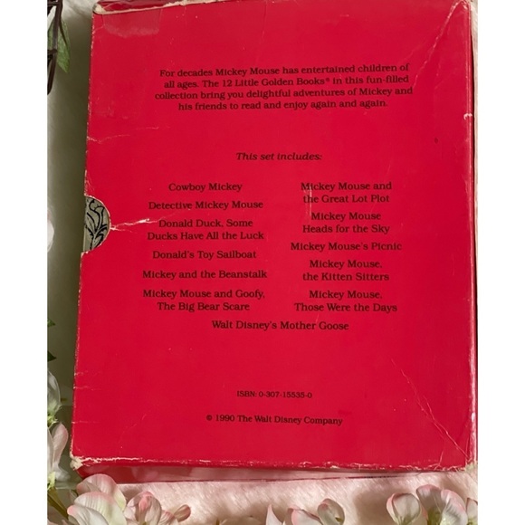 Mickey Mouse & Friends 12 Little Golden Books Set (1990) - Picture 3 of 10